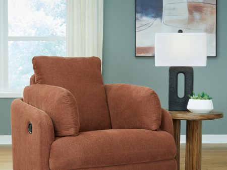 Pillar Peak Spice Swivel Glider Recliner Online now