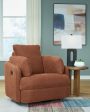 Pillar Peak Spice Swivel Glider Recliner Online now