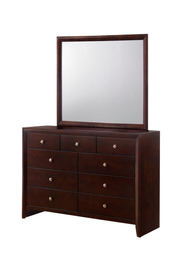 Evan Cherry Bedroom Mirror (Mirror Only) For Cheap