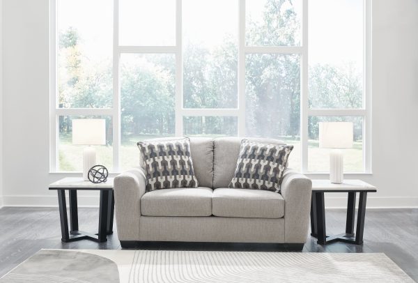 Avenal Park Flannel Loveseat Online Hot Sale