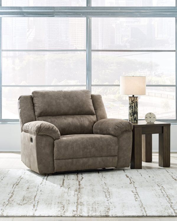 Laresview Fossil Oversized Recliner Cheap