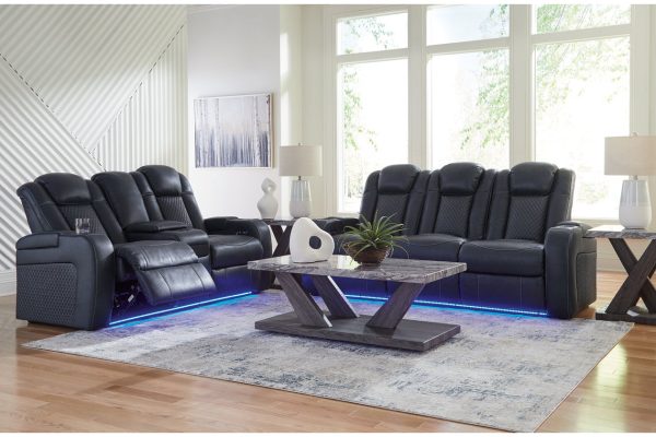 Fyne-Dyme Sapphire Power Reclining Living Room Set Online Sale