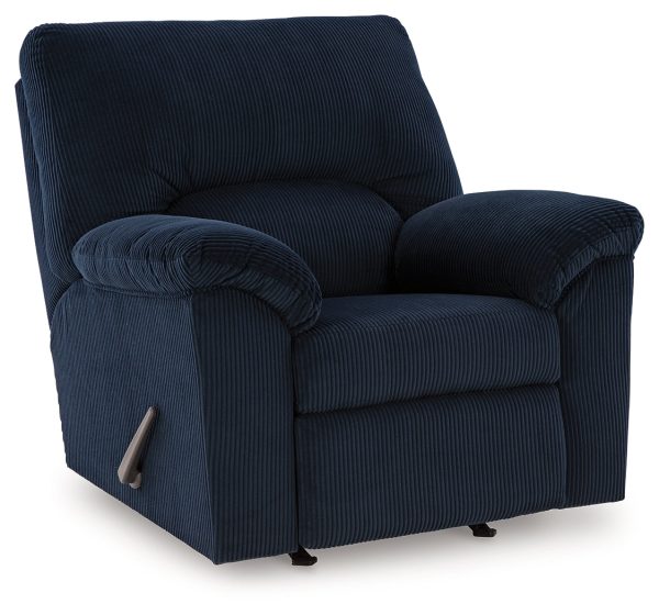 SimpleJoy Navy Recliner Cheap