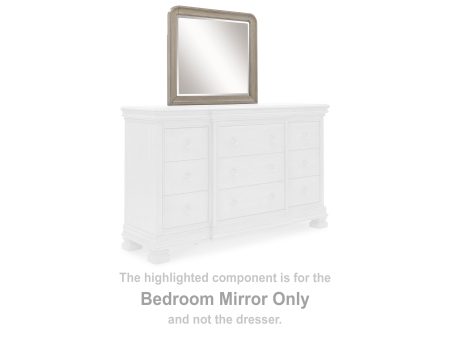 LEXORNE Gray Bedroom Mirror on Sale