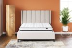 Chime 10 Inch Hybrid White California King Mattress in a Box Online Sale