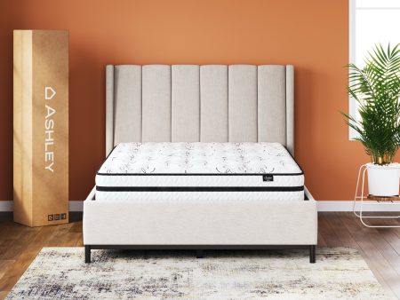 Chime 10 Inch Hybrid White California King Mattress in a Box Online Sale