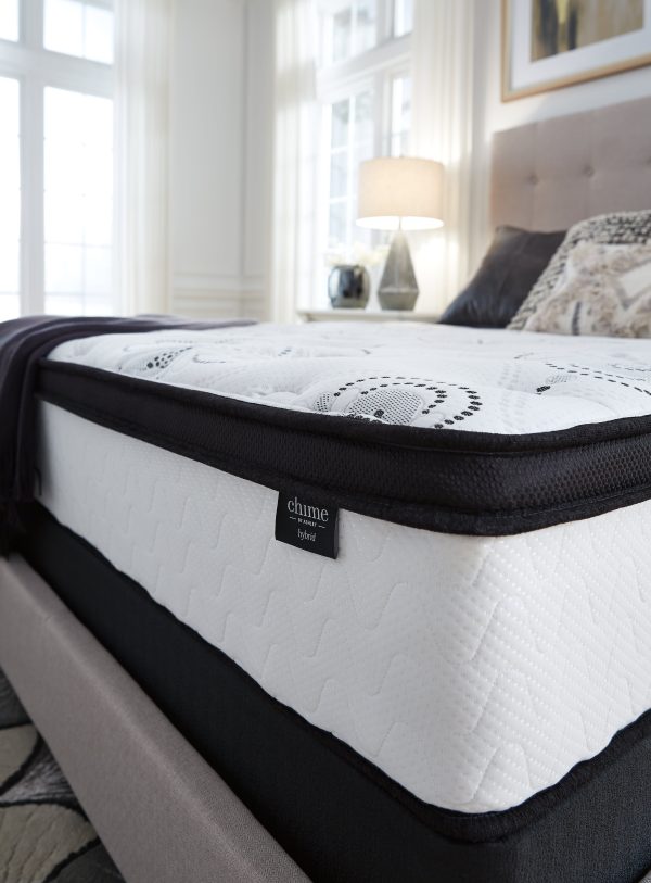 Chime 12 Inch Hybrid White California King Mattress in a Box Online Sale