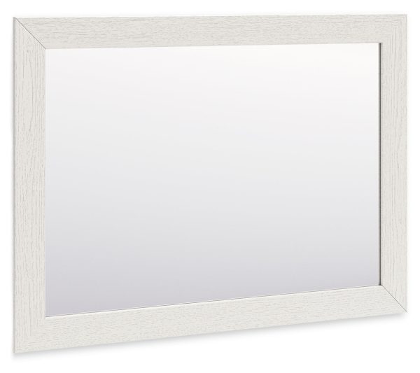 Linnocreek White Bedroom Mirror Discount