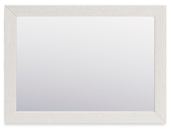 Linnocreek White Bedroom Mirror Discount