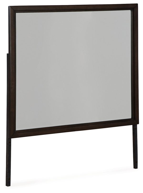 Neymorton Dark Grayish Brown Bedroom Mirror Cheap