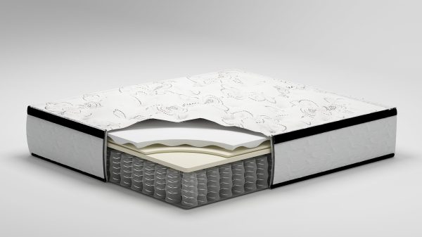 Chime 12 Inch Hybrid White California King Mattress in a Box Online Sale