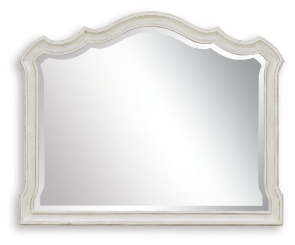 ARLENDYNE Antique White Bedroom Mirror For Discount