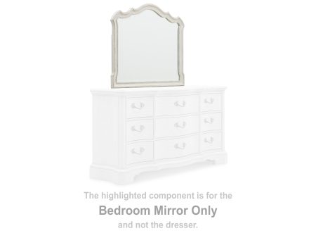 ARLENDYNE Antique White Bedroom Mirror For Discount