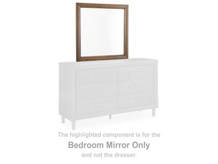 Lyncott Brown Bedroom Mirror For Sale