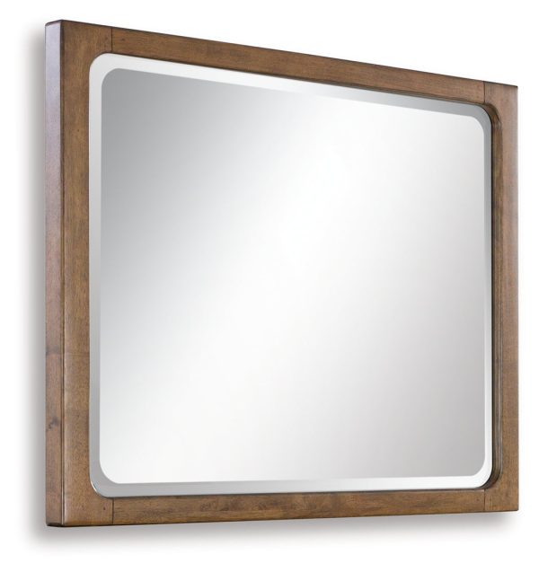 CABALYNN Light Brown Bedroom Mirror For Sale