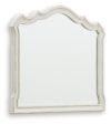 ARLENDYNE Antique White Bedroom Mirror For Discount