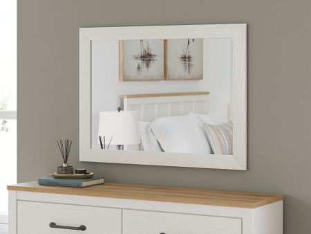 Linnocreek White Bedroom Mirror Discount