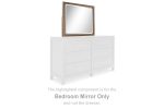 CABALYNN Light Brown Bedroom Mirror For Sale